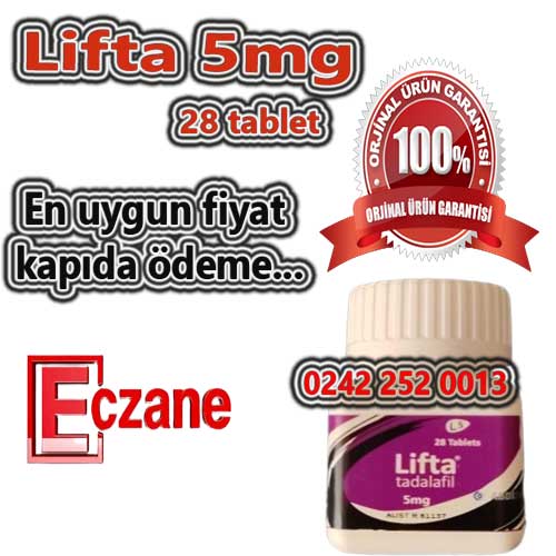 lifta 5mg 28 tablet en uygun fiyat